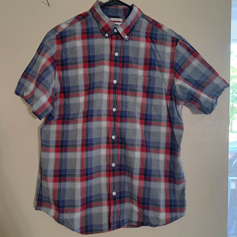 Old Navy slim fit Large short sleeve shirt  100% cotton